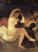 Karl Briullov Bathsheba oil painting